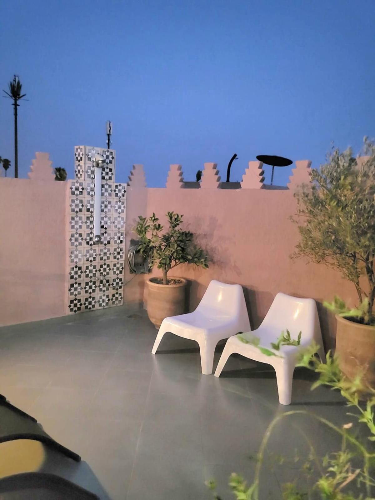 Riad Melilo Avec Piscine Chauffee Marakéš Exteriér fotografie