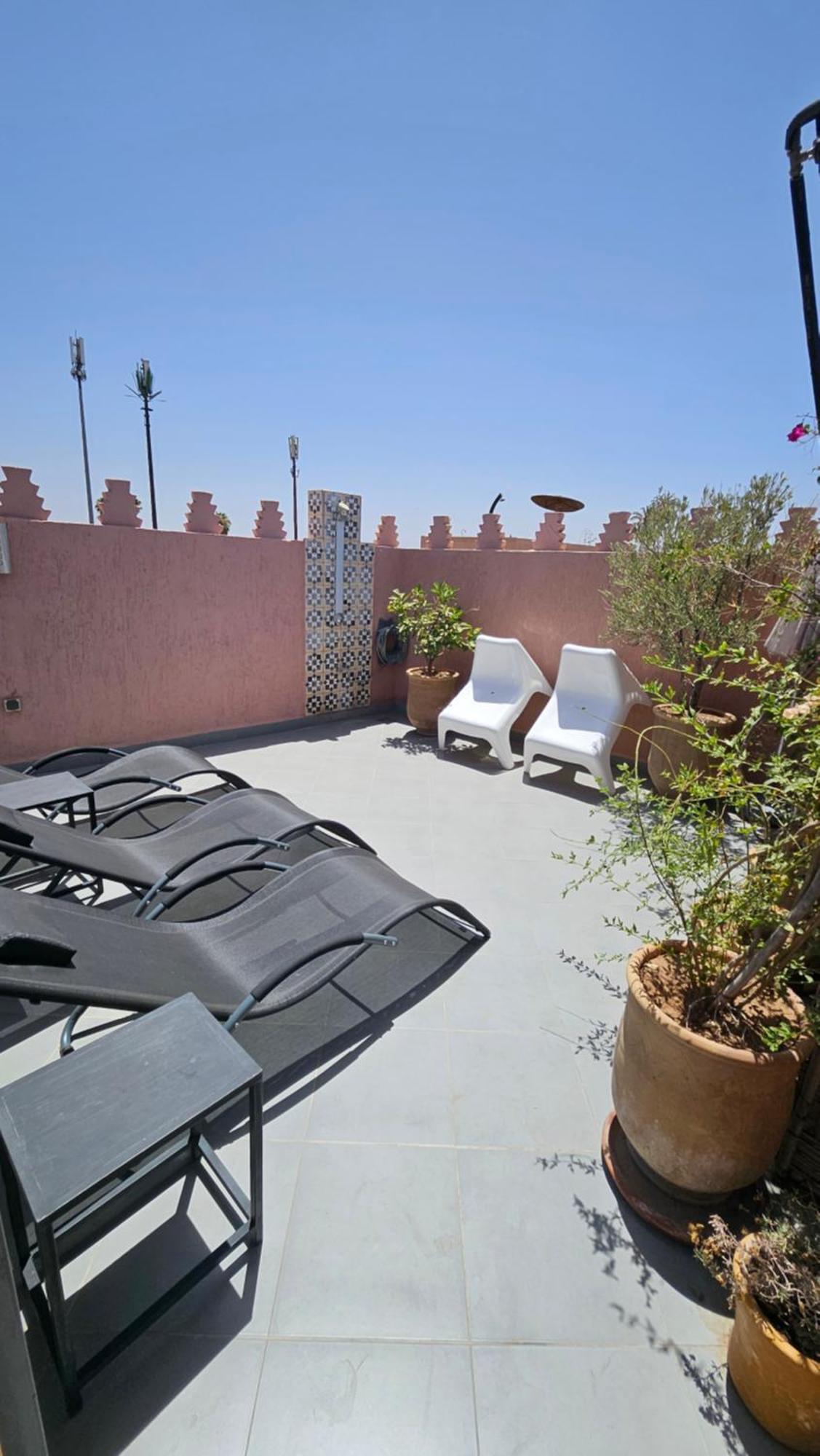 Riad Melilo Avec Piscine Chauffee Marakéš Exteriér fotografie