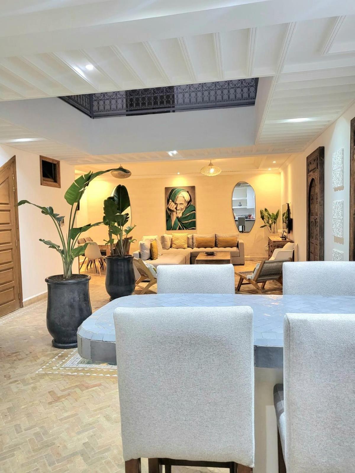 Riad Melilo Avec Piscine Chauffee Marakéš Exteriér fotografie